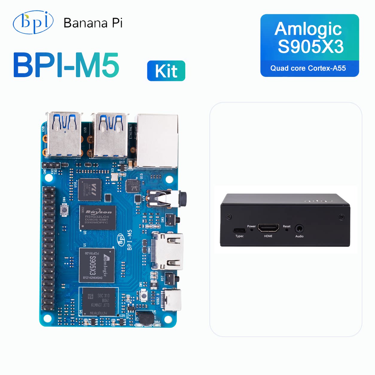 Banana Pi BPI-M5 Development B - Banana Pi Bpi-M5 review and price