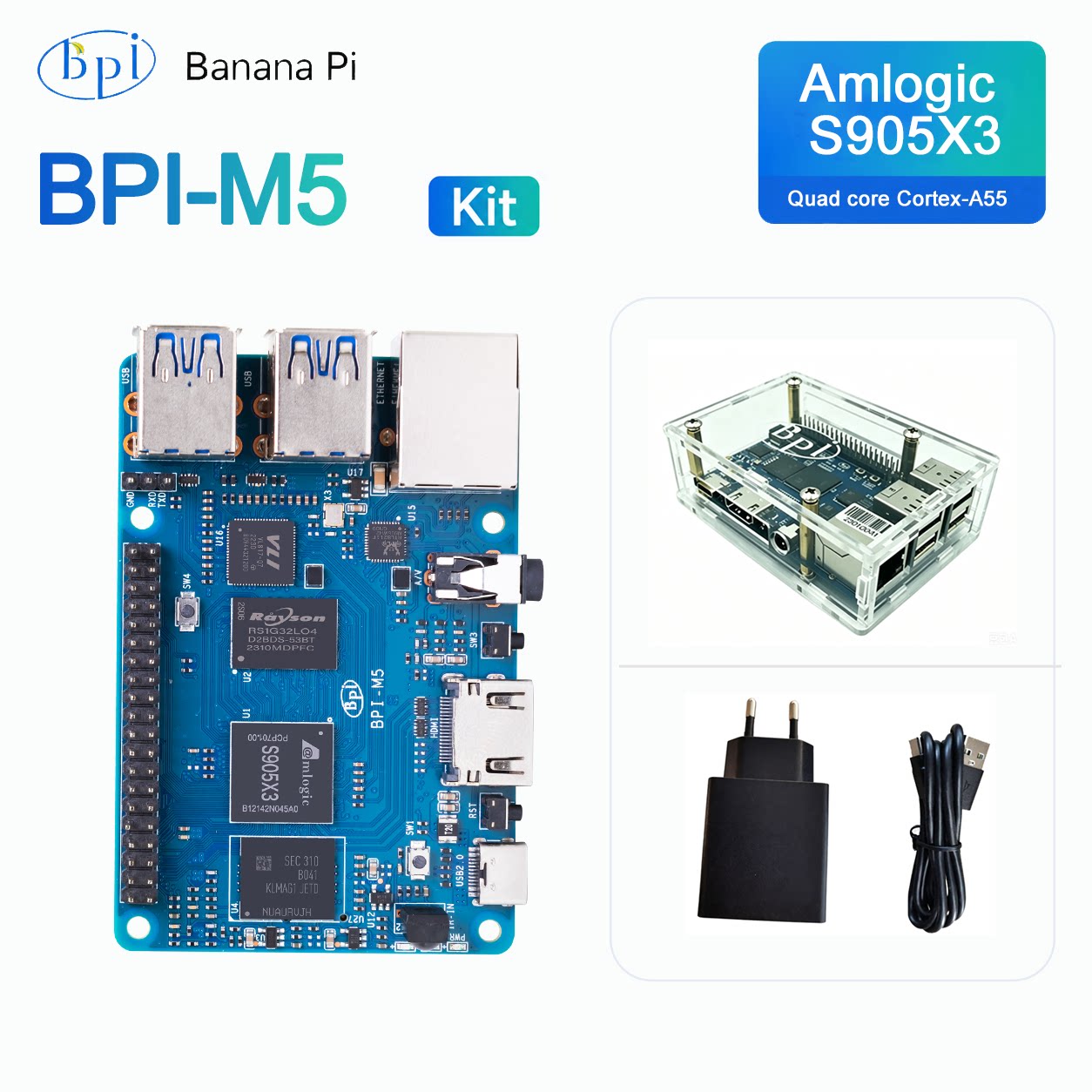 Banana Pi BPI-M5 Development B - Banana Pi Bpi-M5 review and price