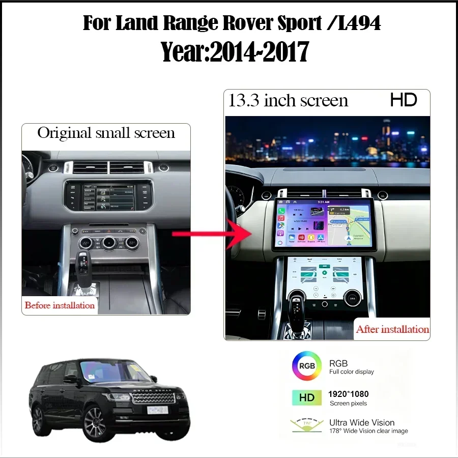 13.3inch Android14 Carplay Mul - Khadas Vim4 8Gb review and price