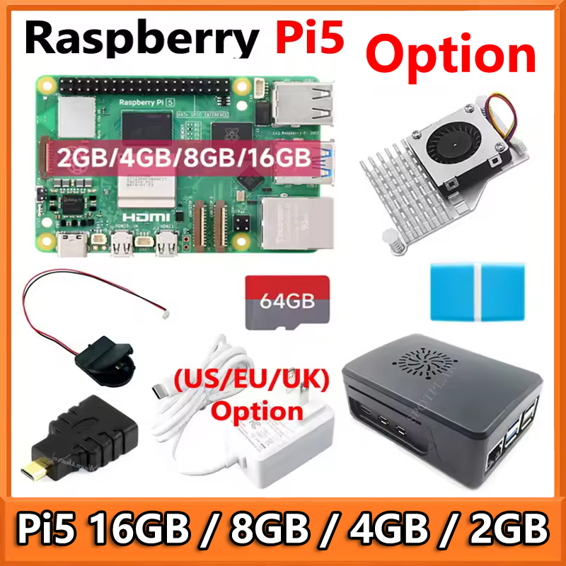 Raspberry Pi 5 16GB /8GB/4GB/2 - Raspberry Pi 5 8Gb Kit review and price