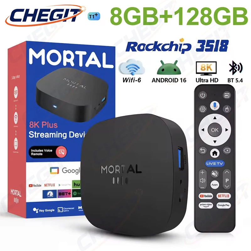 2026 New T1+ 8K HD TV Box Andr - Khadas Vim4 8Gb review and price