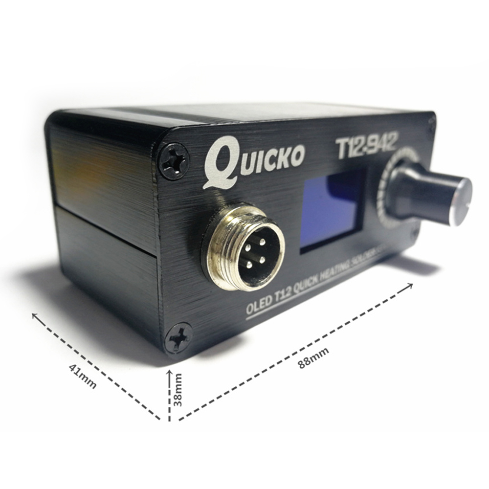 QUICKO MINI T12 STC OLED Digit - Soldering Station T12 Oled review and price