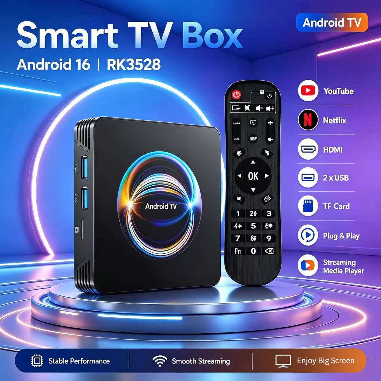 Android 16 X66 TV Box RK3528 Q - Khadas Vim4 8Gb review and price